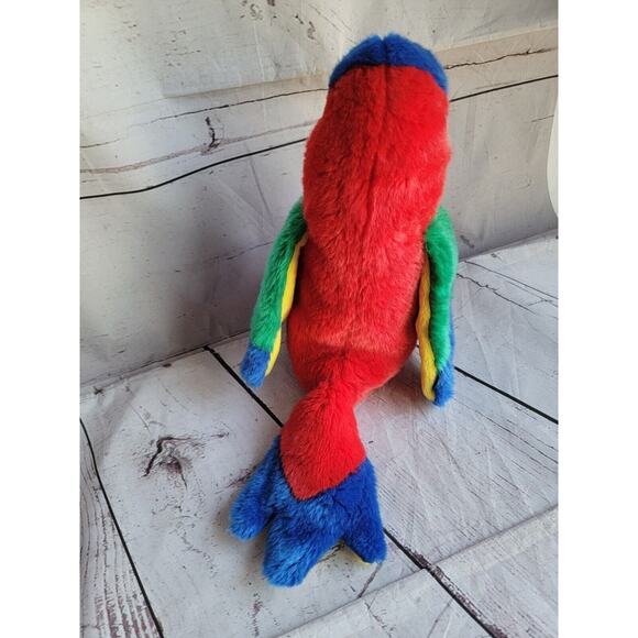 Ty Beanie Buddy Collection Jabber the Parrot Large 9.5" 1999 Retired Plush Toy - Picture 4 of 7